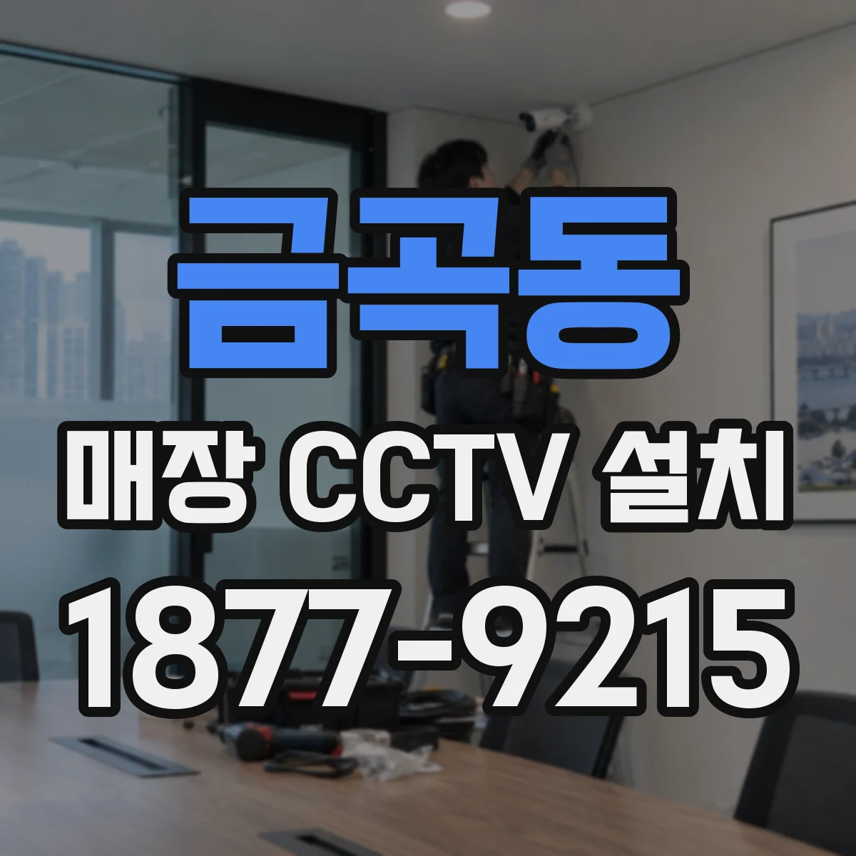 금곡동 매장 CCTV 설치
