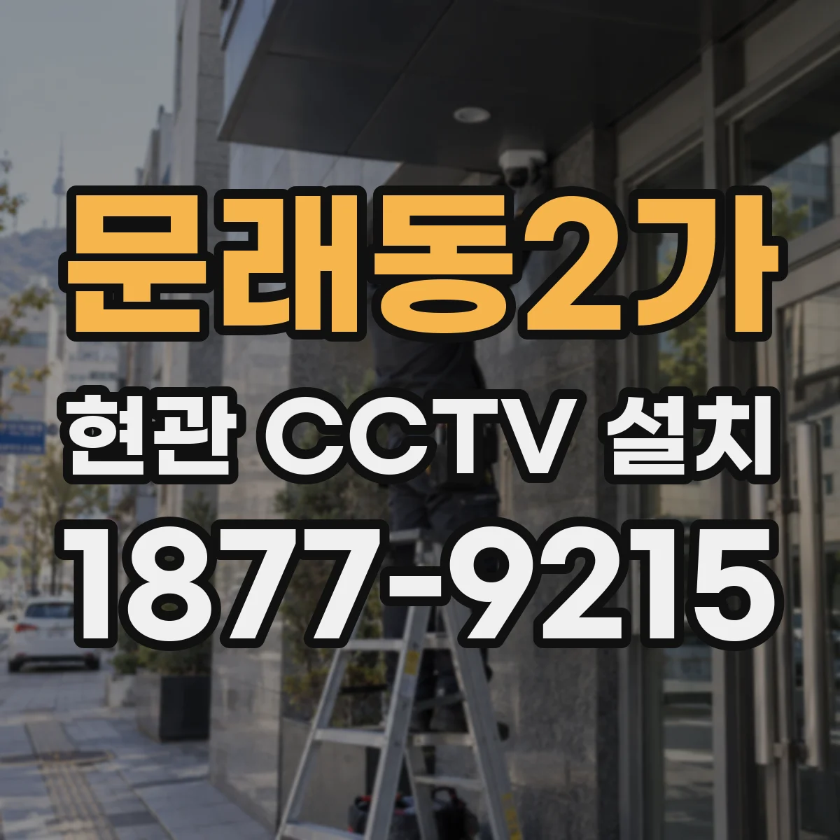 문래동2가 현관 CCTV 설치