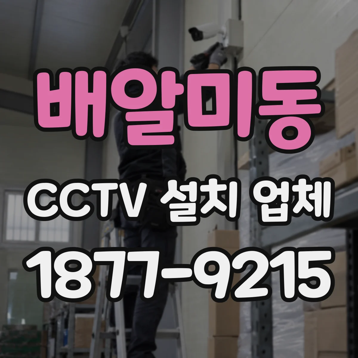 배알미동 CCTV 설치 업체