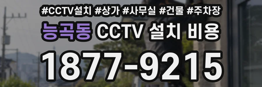 능곡동 CCTV 설치 비용