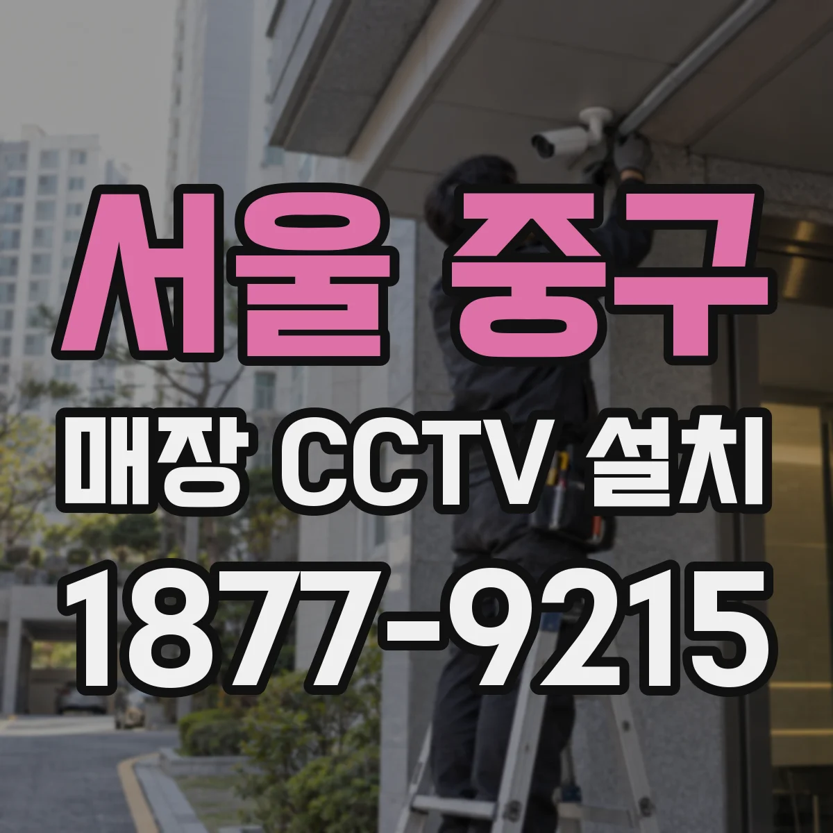 서울 중구 매장 CCTV 설치