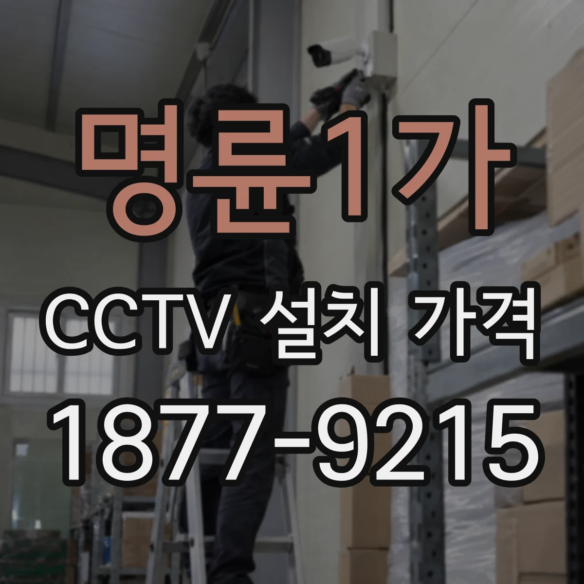 명륜1가 CCTV 설치 가격