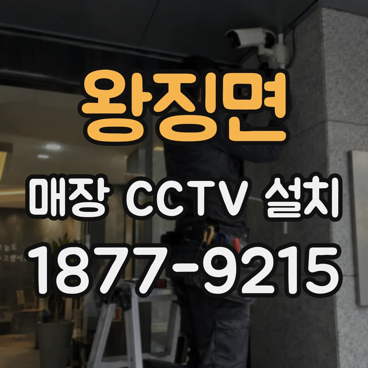 왕징면 매장 CCTV 설치