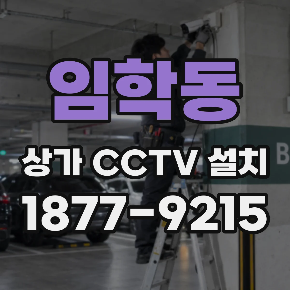 임학동 상가 CCTV 설치