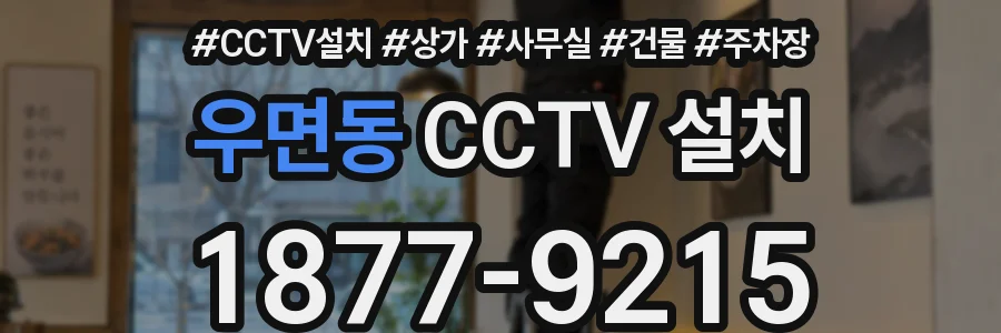 우면동 CCTV 설치