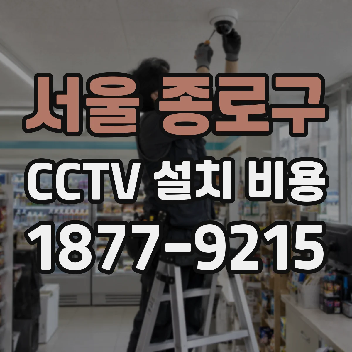 서울 종로구 CCTV 설치 비용