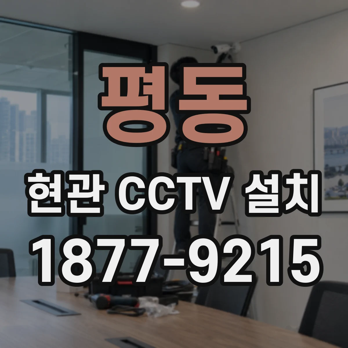 평동 현관 CCTV 설치