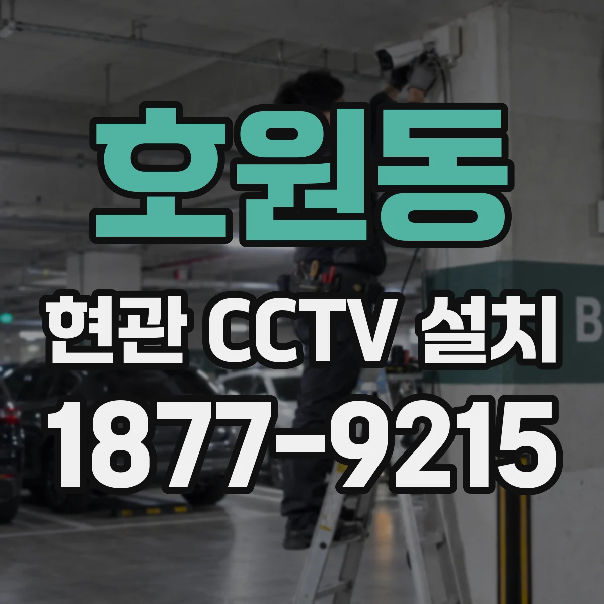 호원동 현관 CCTV 설치