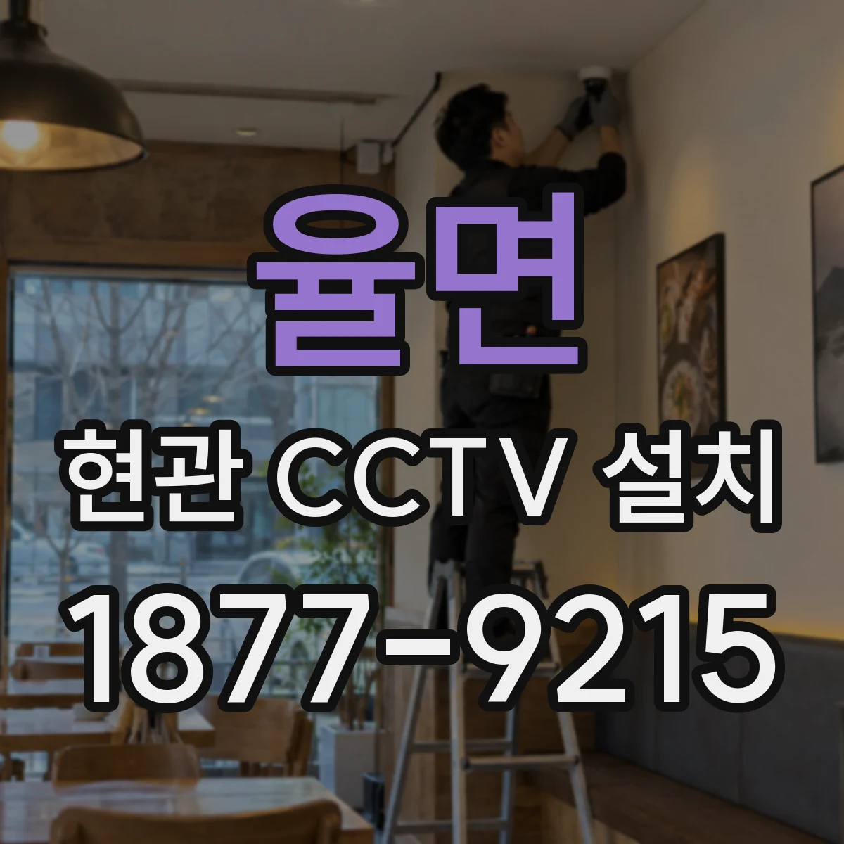 율면 현관 CCTV 설치
