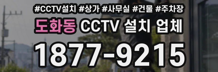도화동 CCTV 설치 업체