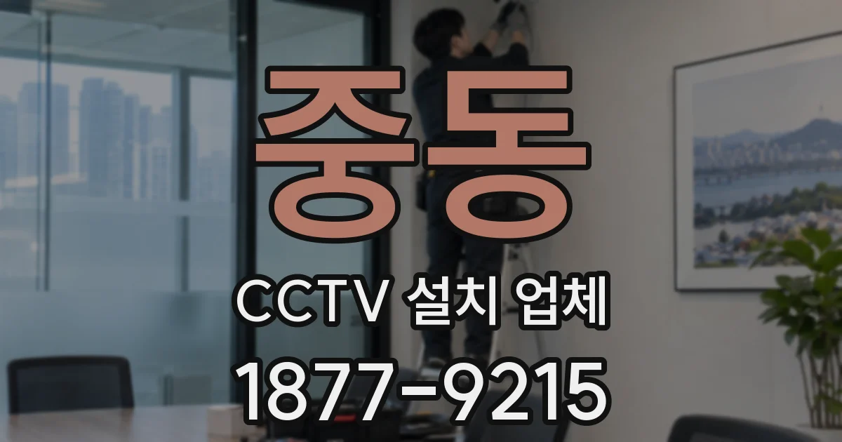 중동 CCTV 설치 업체