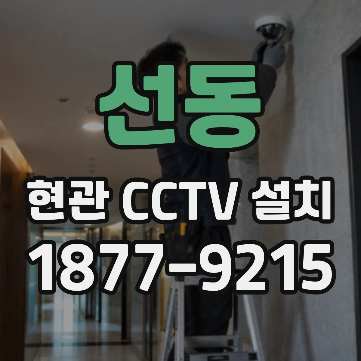 선동 현관 CCTV 설치