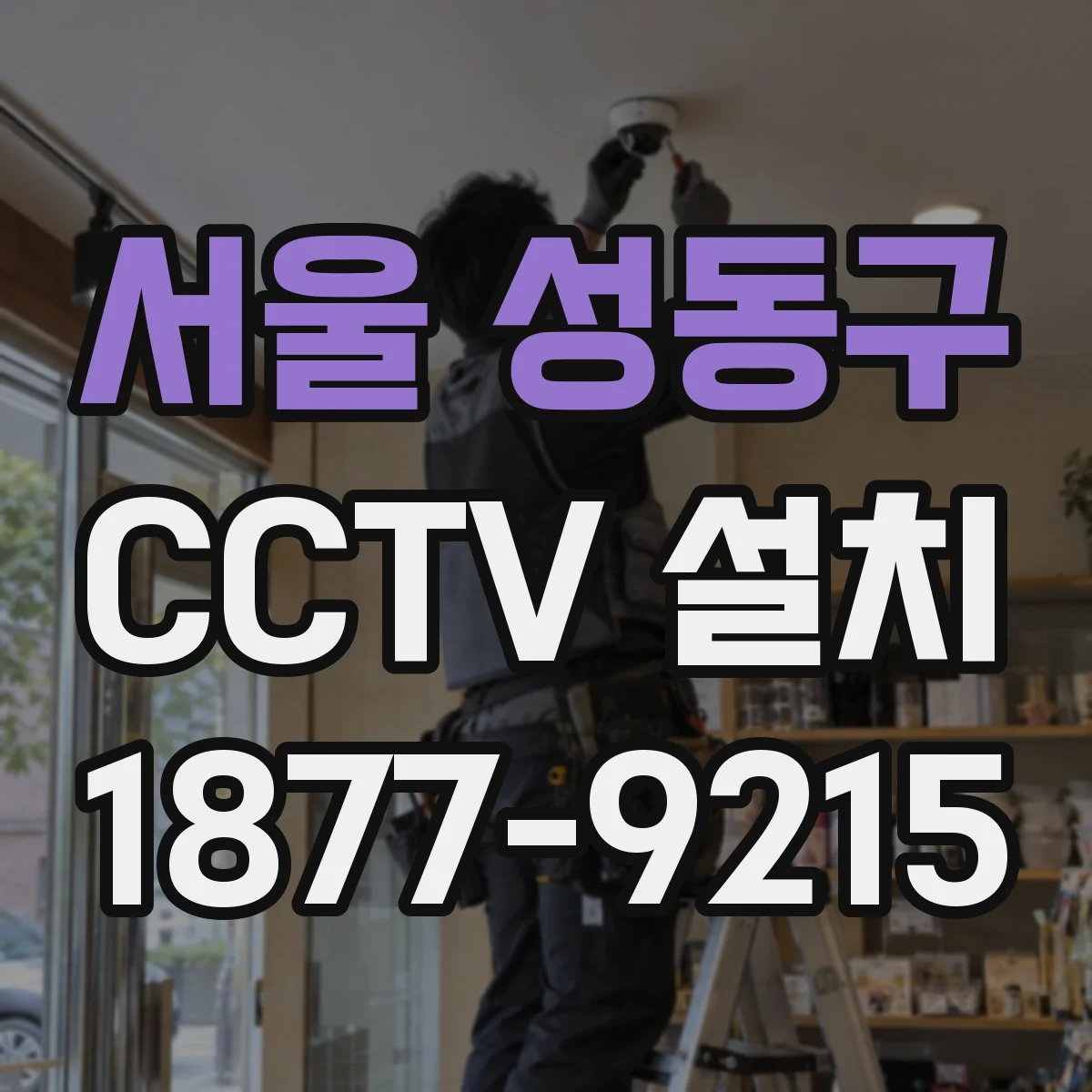 서울 성동구 CCTV 설치
