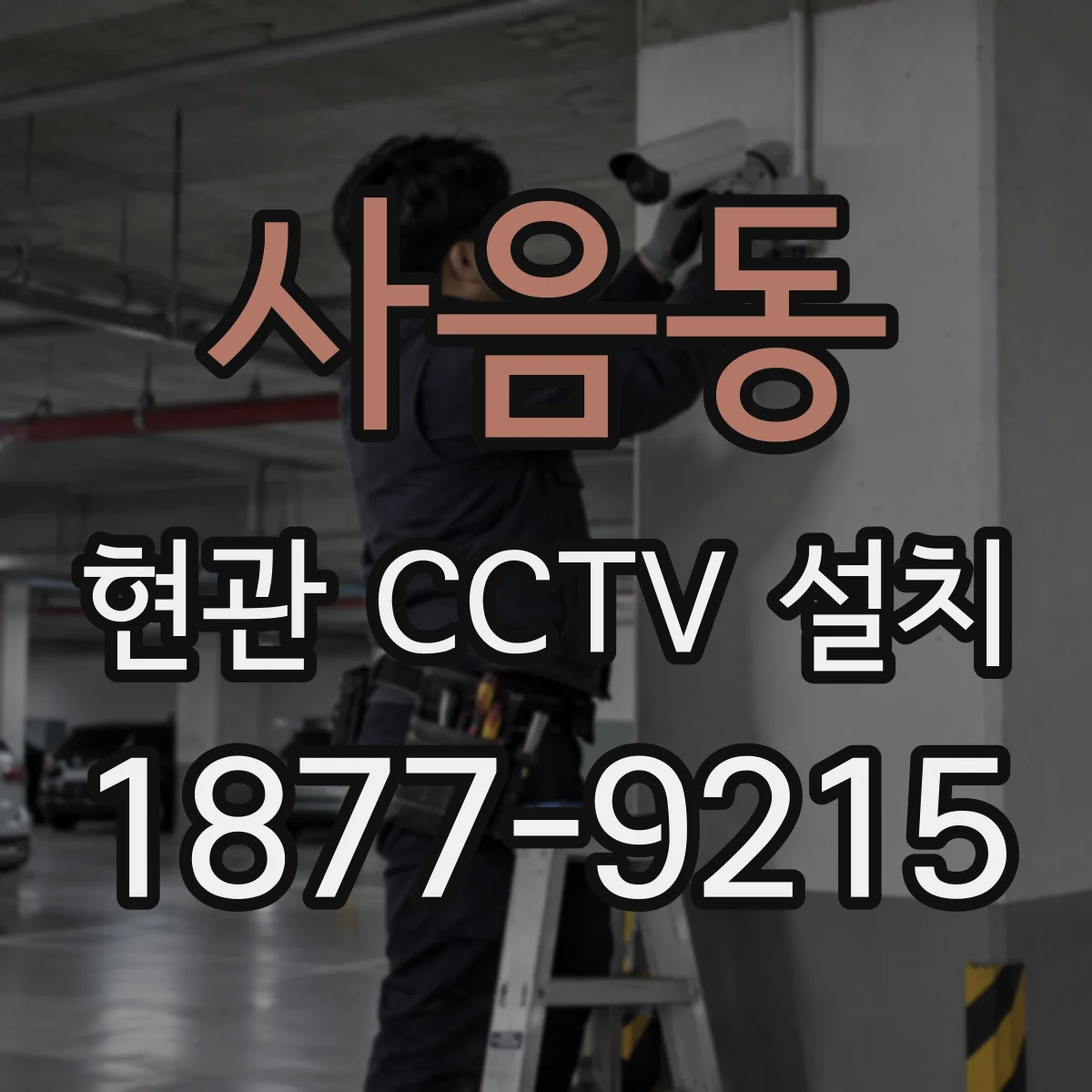 사음동 현관 CCTV 설치