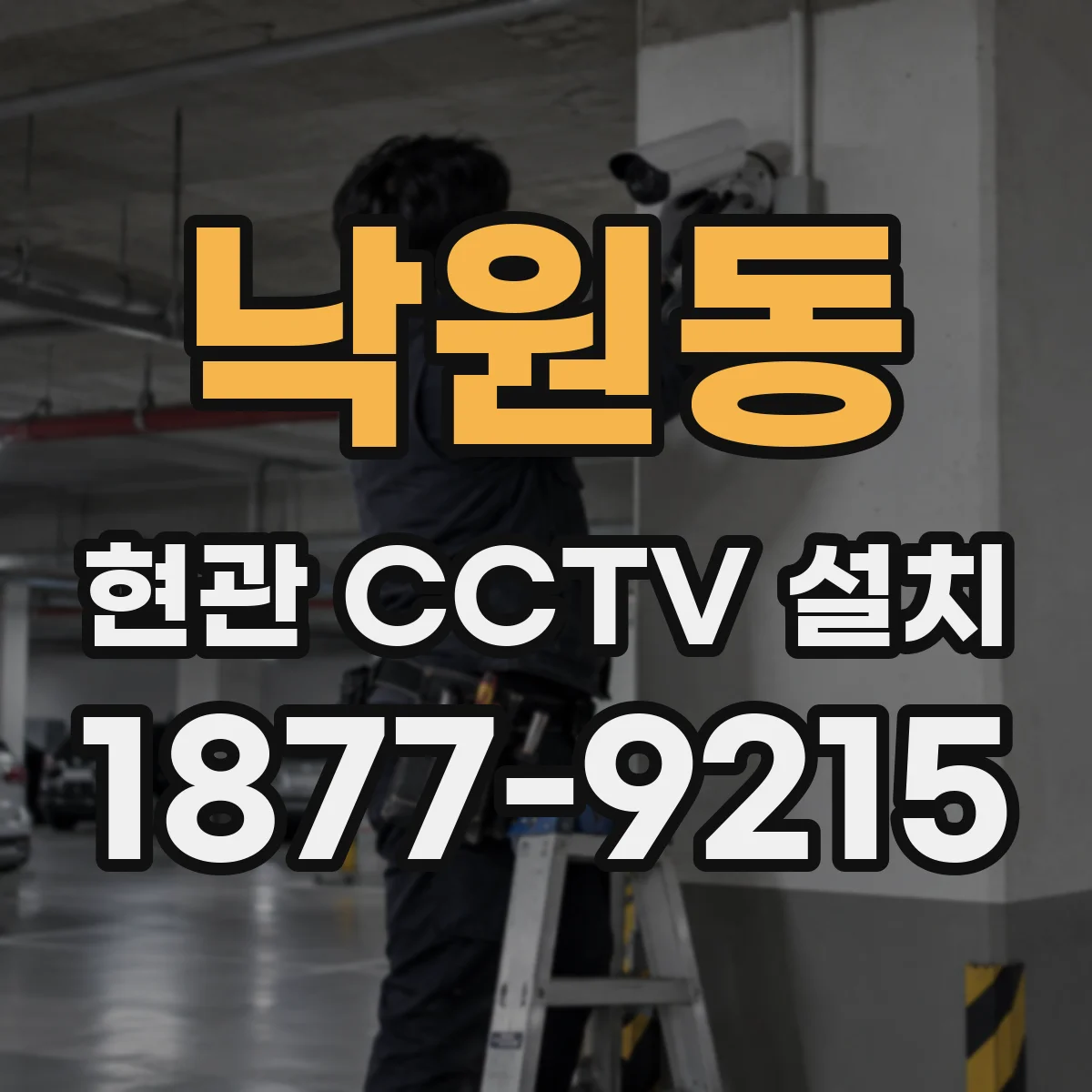 낙원동 현관 CCTV 설치