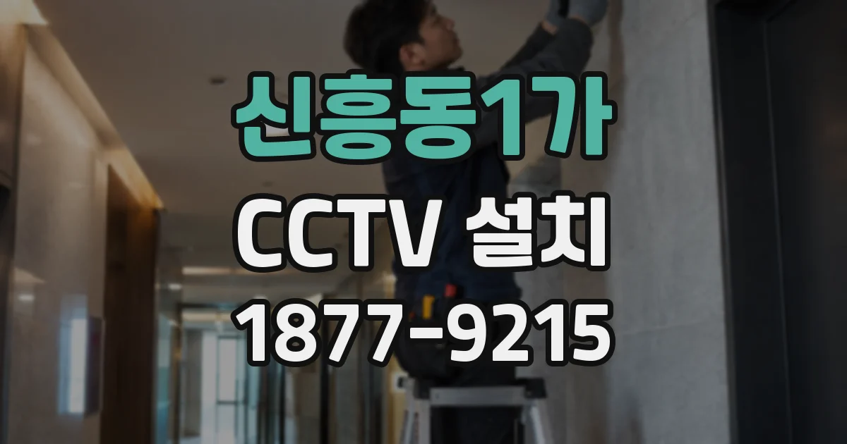 신흥동1가 CCTV 설치