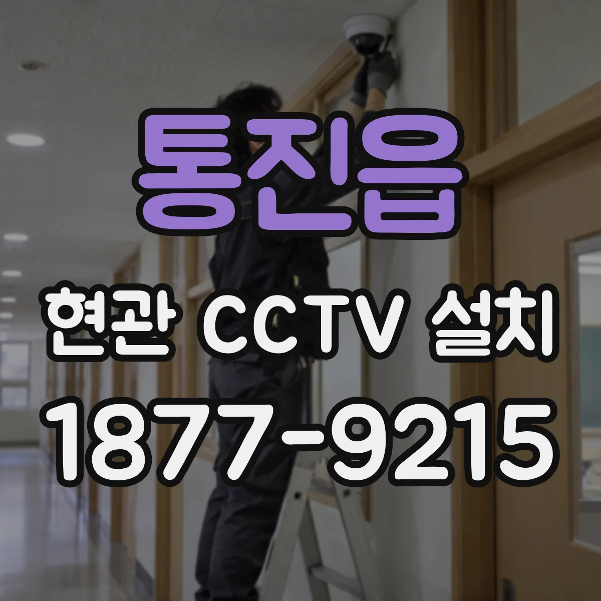 통진읍 현관 CCTV 설치