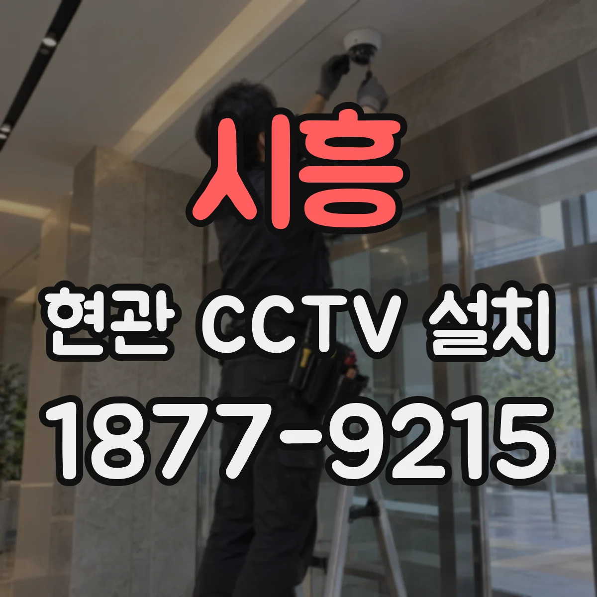 시흥 현관 CCTV 설치 도어벨형 카메라 설치 위치 추천