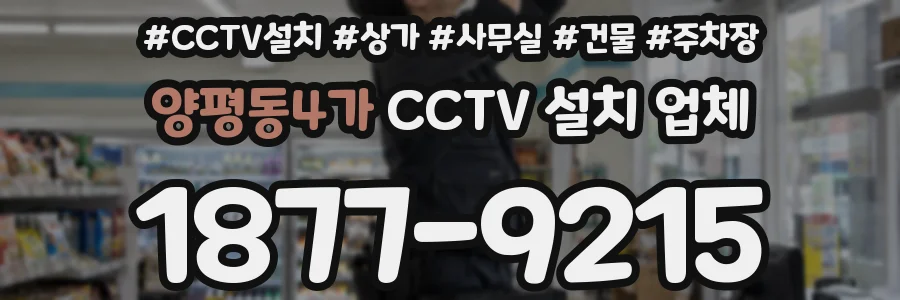 양평동4가 CCTV 설치 업체