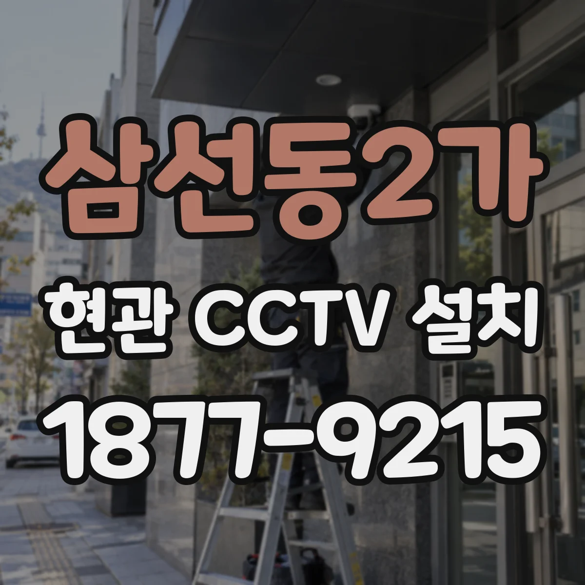 삼선동2가 현관 CCTV 설치