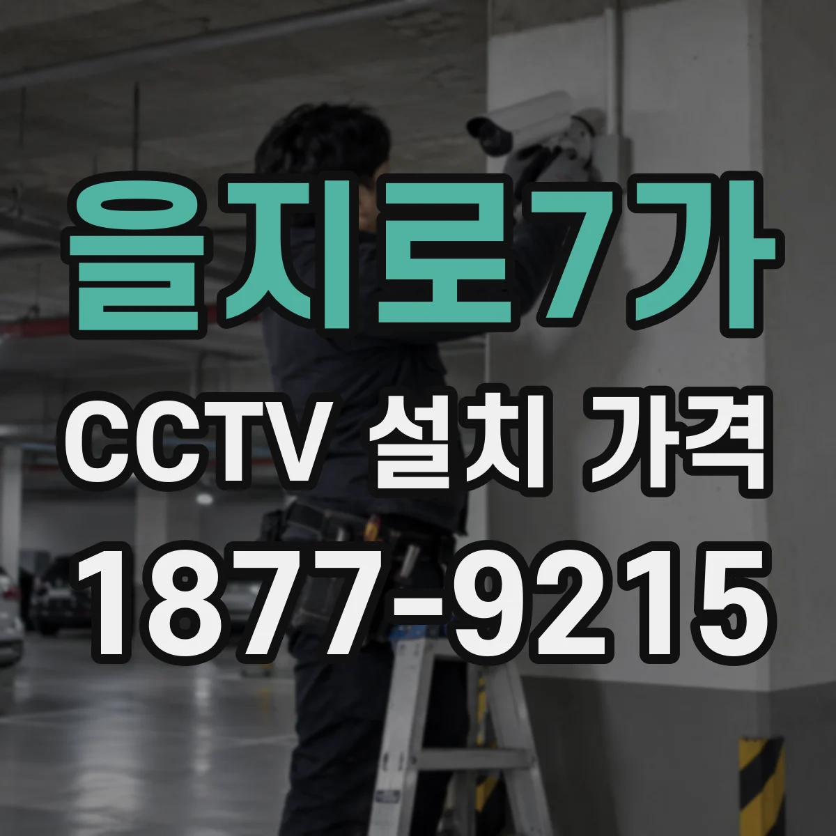 을지로7가 CCTV 설치 가격