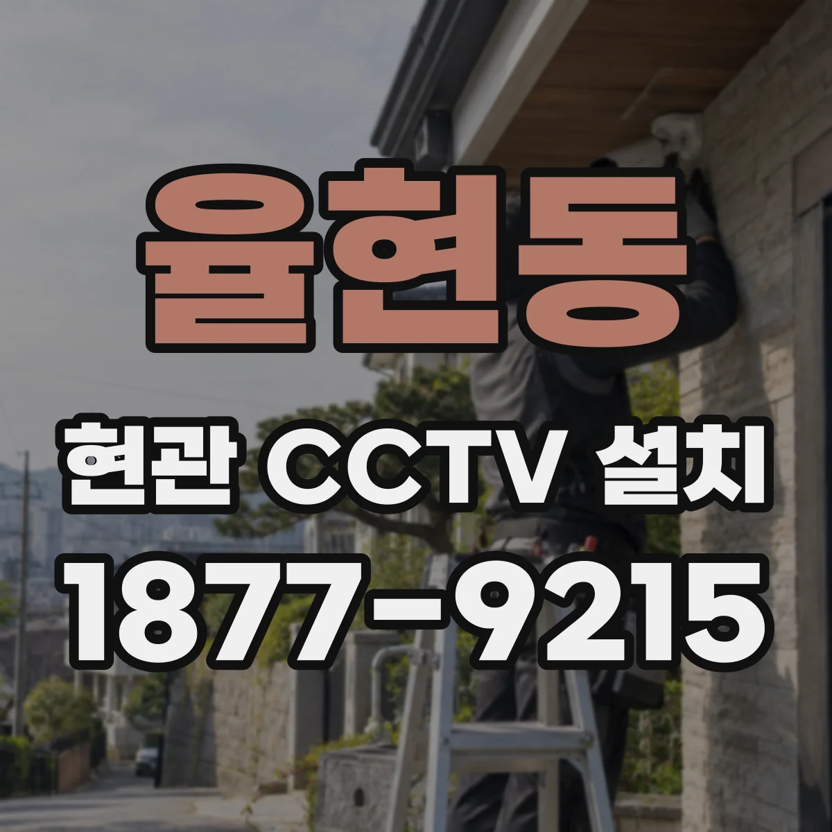 율현동 현관 CCTV 설치