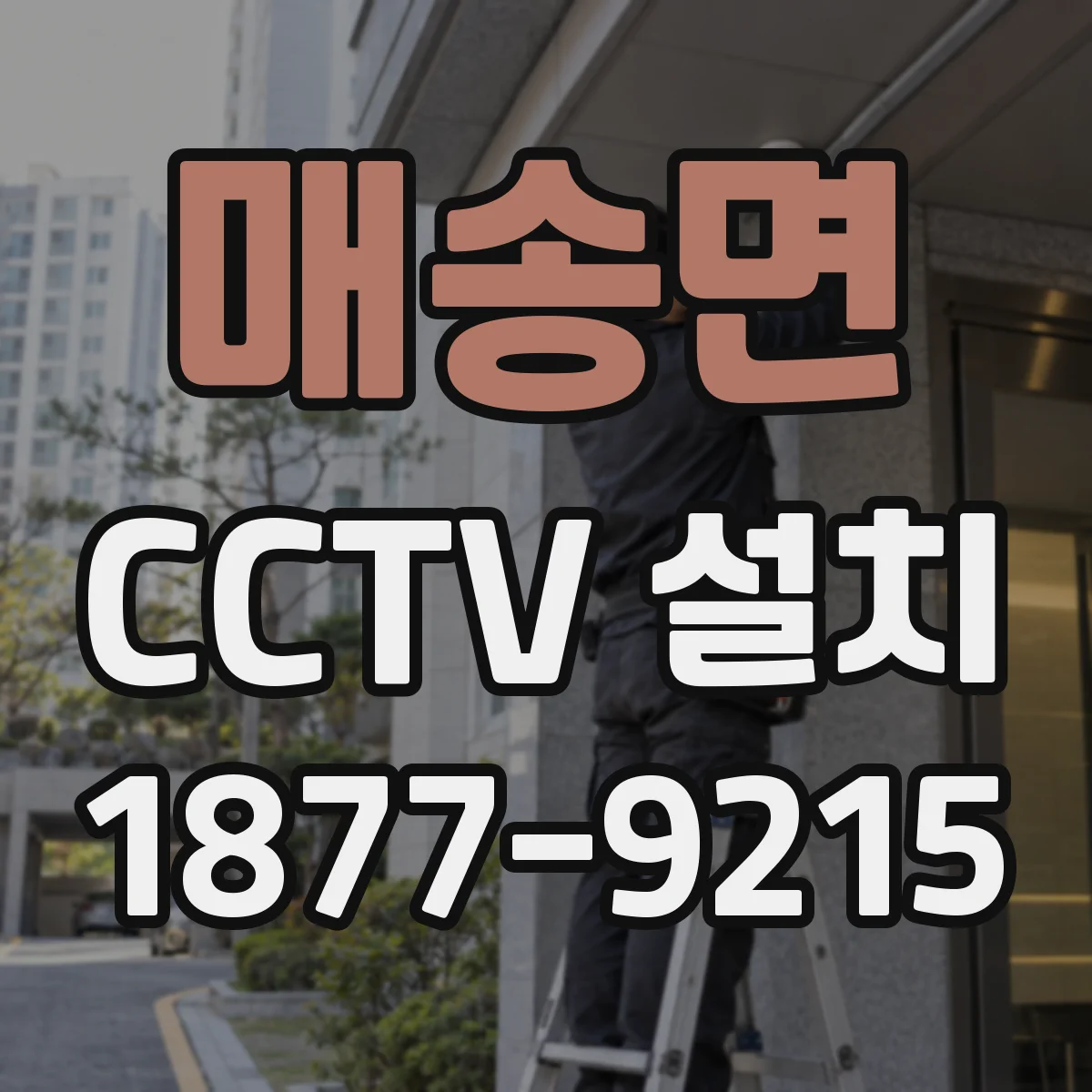 매송면 CCTV 설치