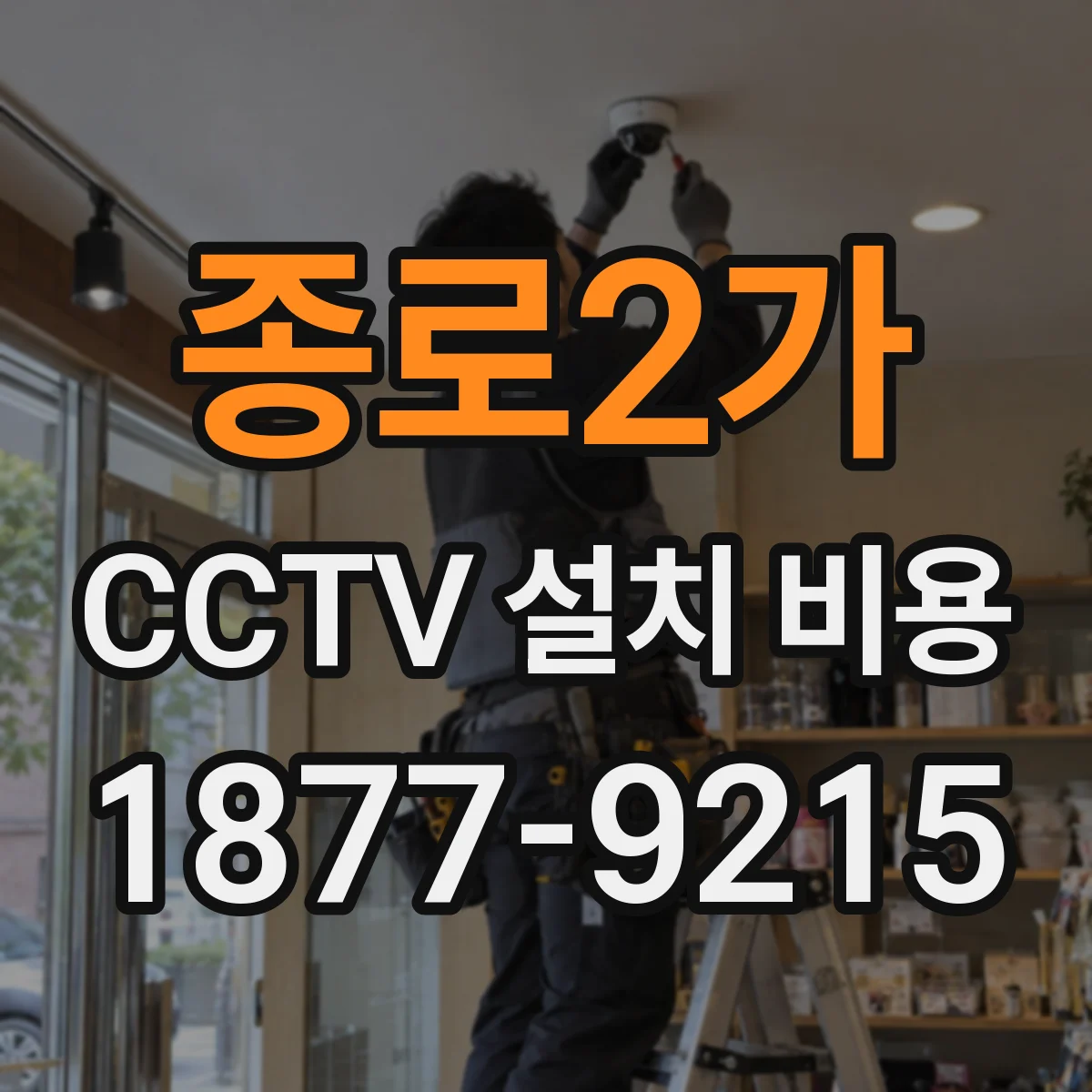 종로2가 CCTV 설치 비용