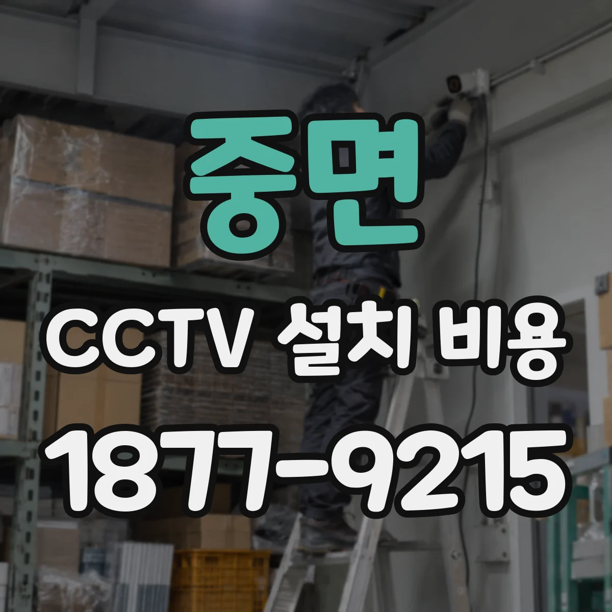 중면 CCTV 설치 비용