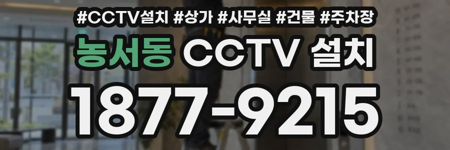 농서동 CCTV 설치