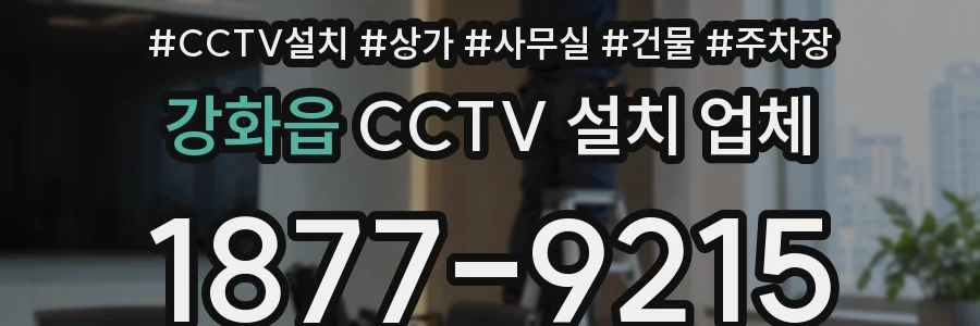 강화읍 CCTV 설치 업체