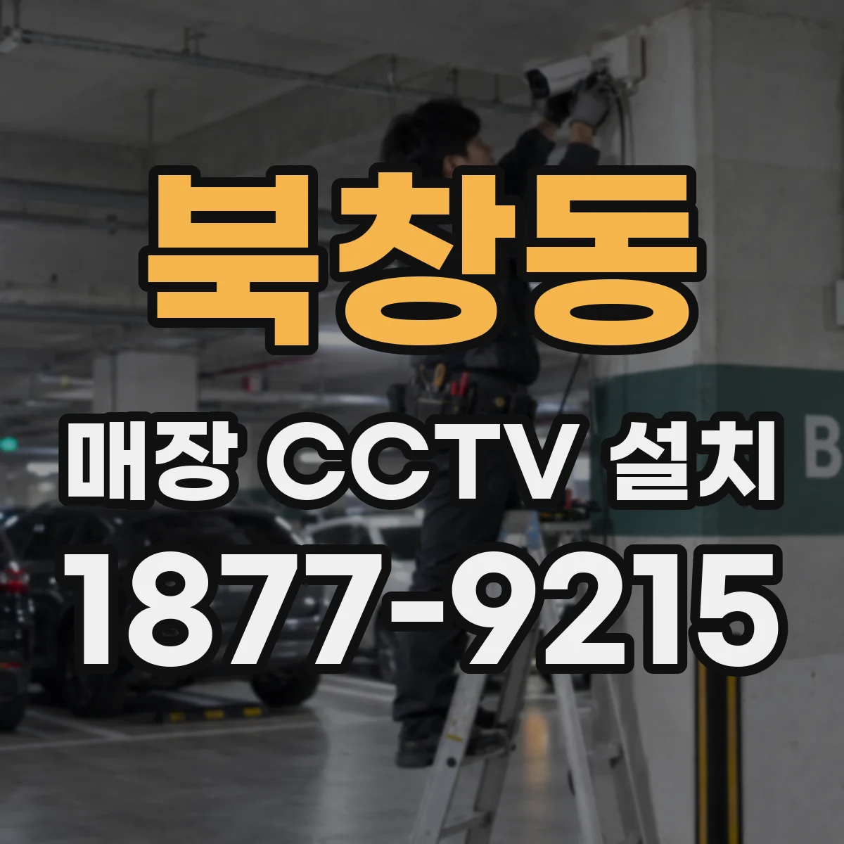 북창동 매장 CCTV 설치