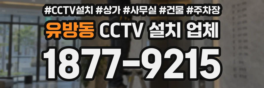 유방동 CCTV 설치 업체