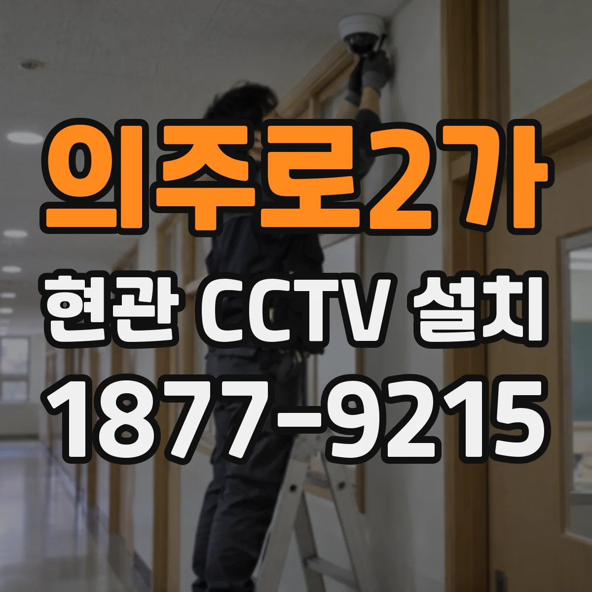 의주로2가 현관 CCTV 설치