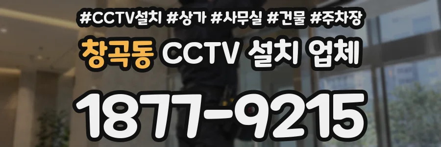 창곡동 CCTV 설치 업체