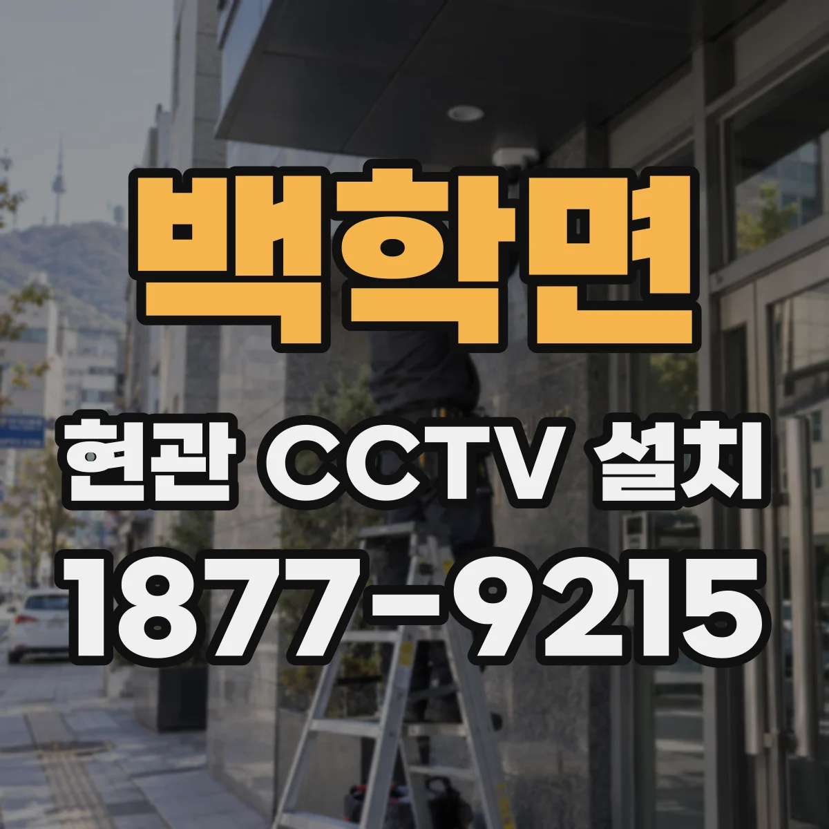백학면 현관 CCTV 설치