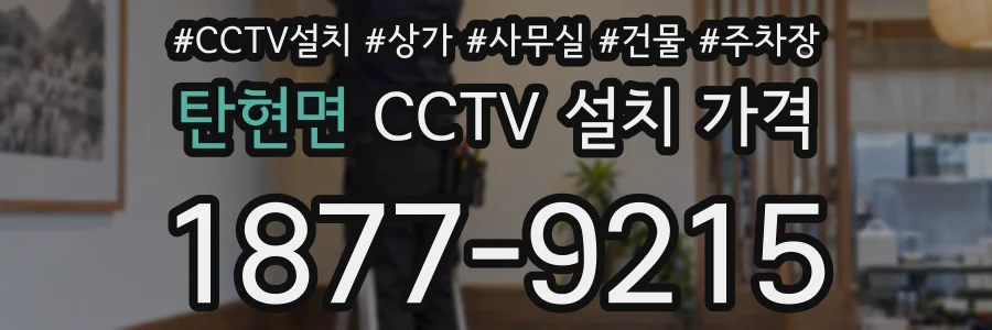 탄현면 CCTV 설치 가격