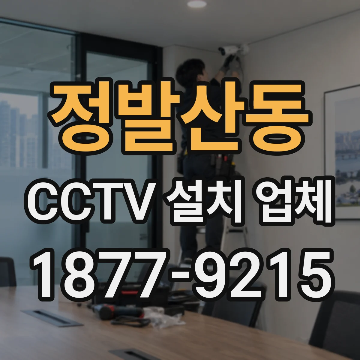 정발산동 CCTV 설치 업체