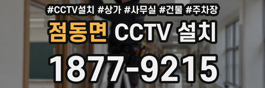 점동면 CCTV 설치