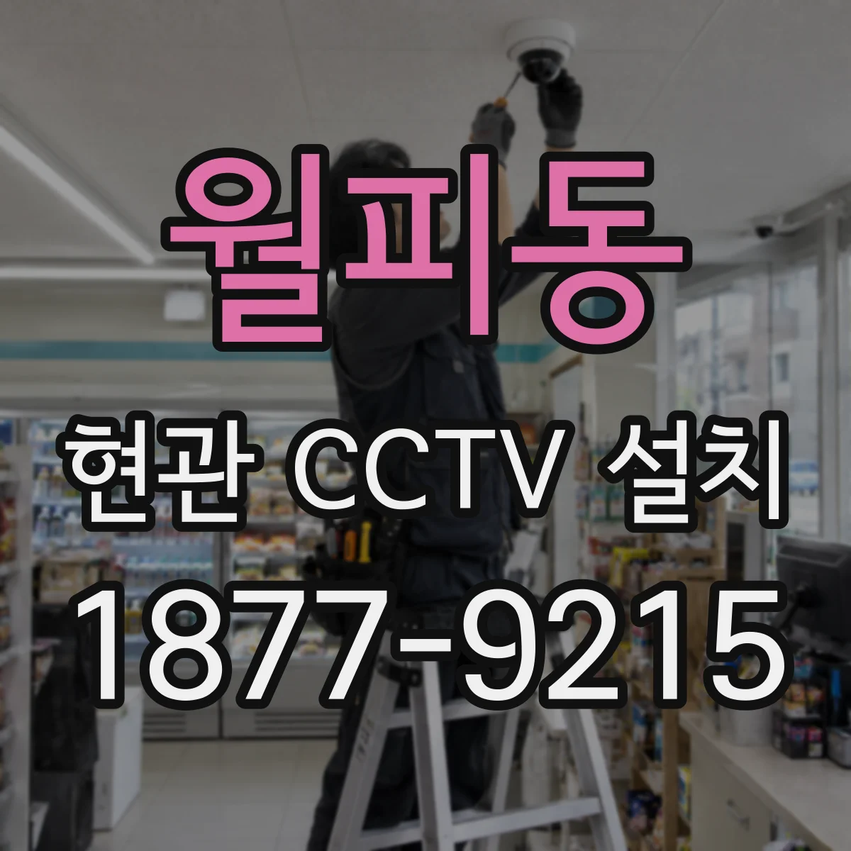 월피동 현관 CCTV 설치