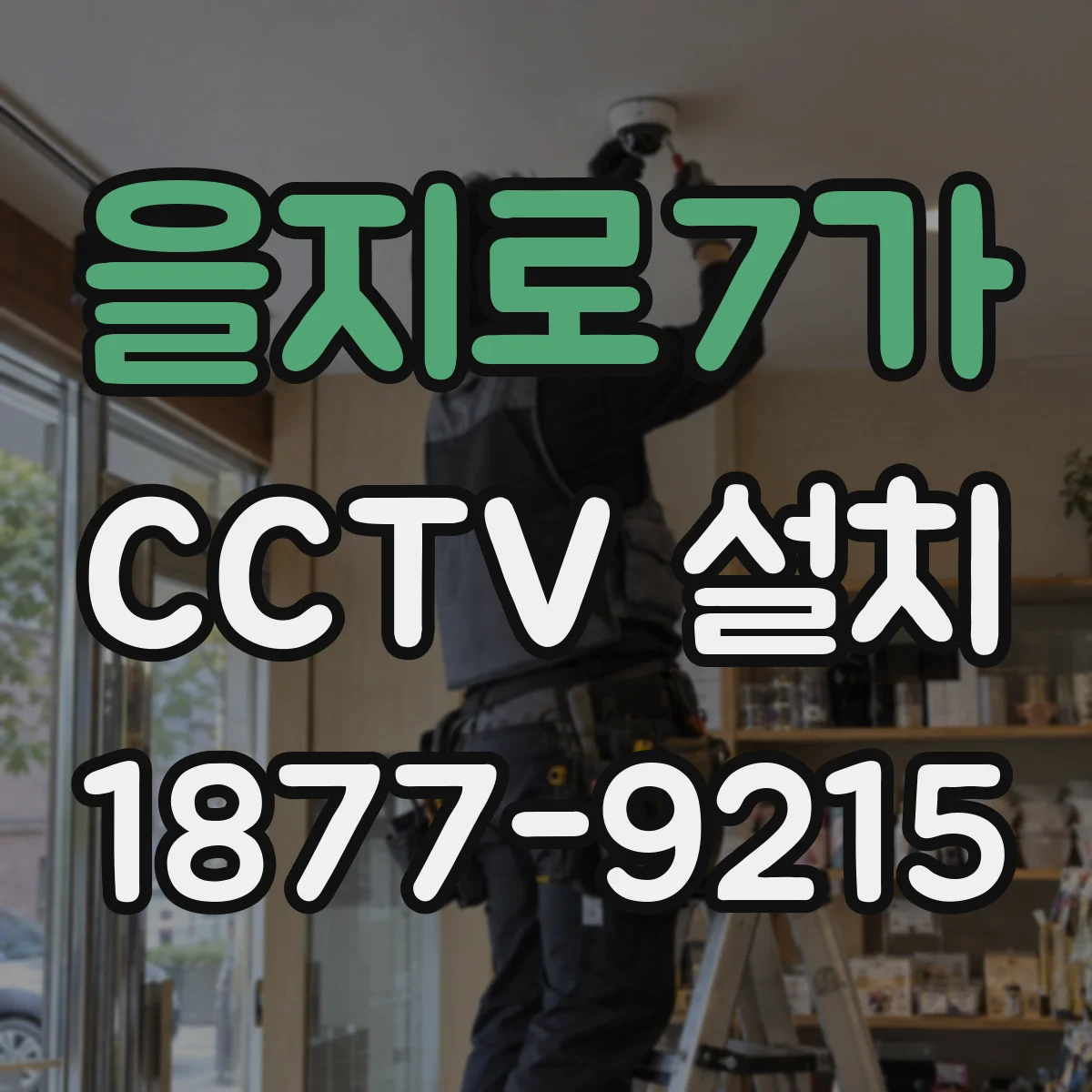 을지로7가 CCTV 설치