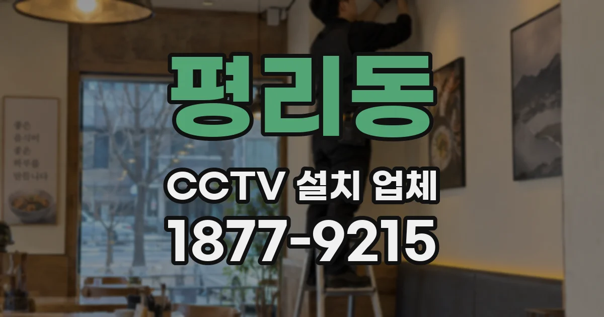 평리동 CCTV 설치 업체