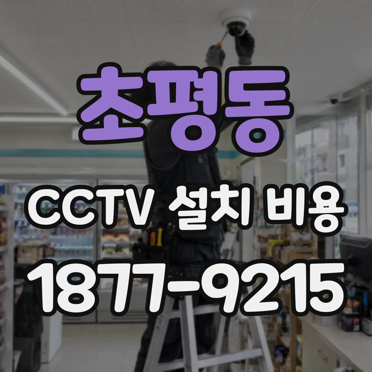 초평동 CCTV 설치 비용