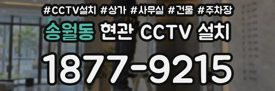 송월동 현관 CCTV 설치