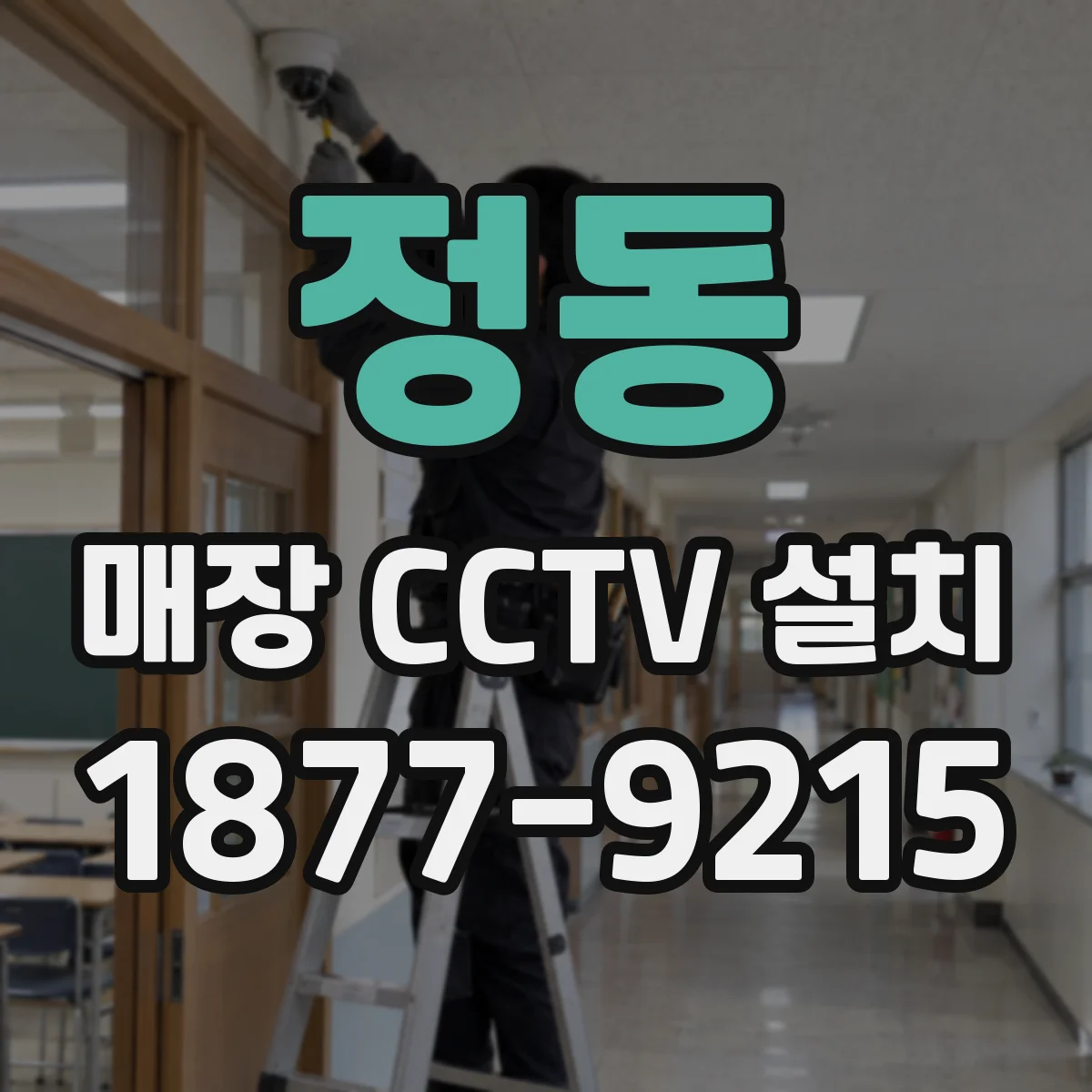 정동 매장 CCTV 설치