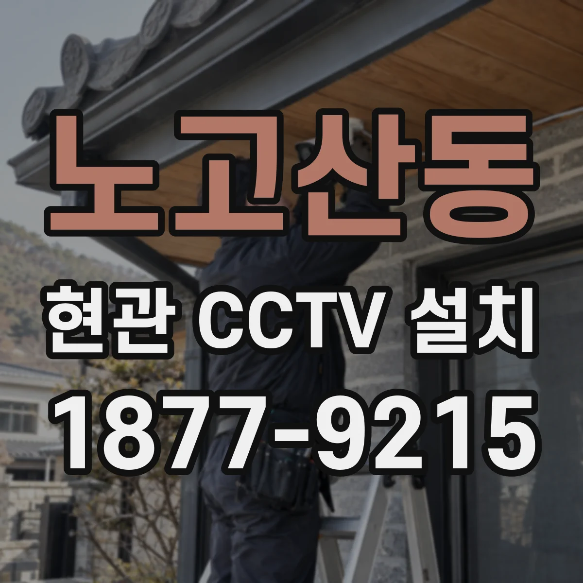 노고산동 현관 CCTV 설치