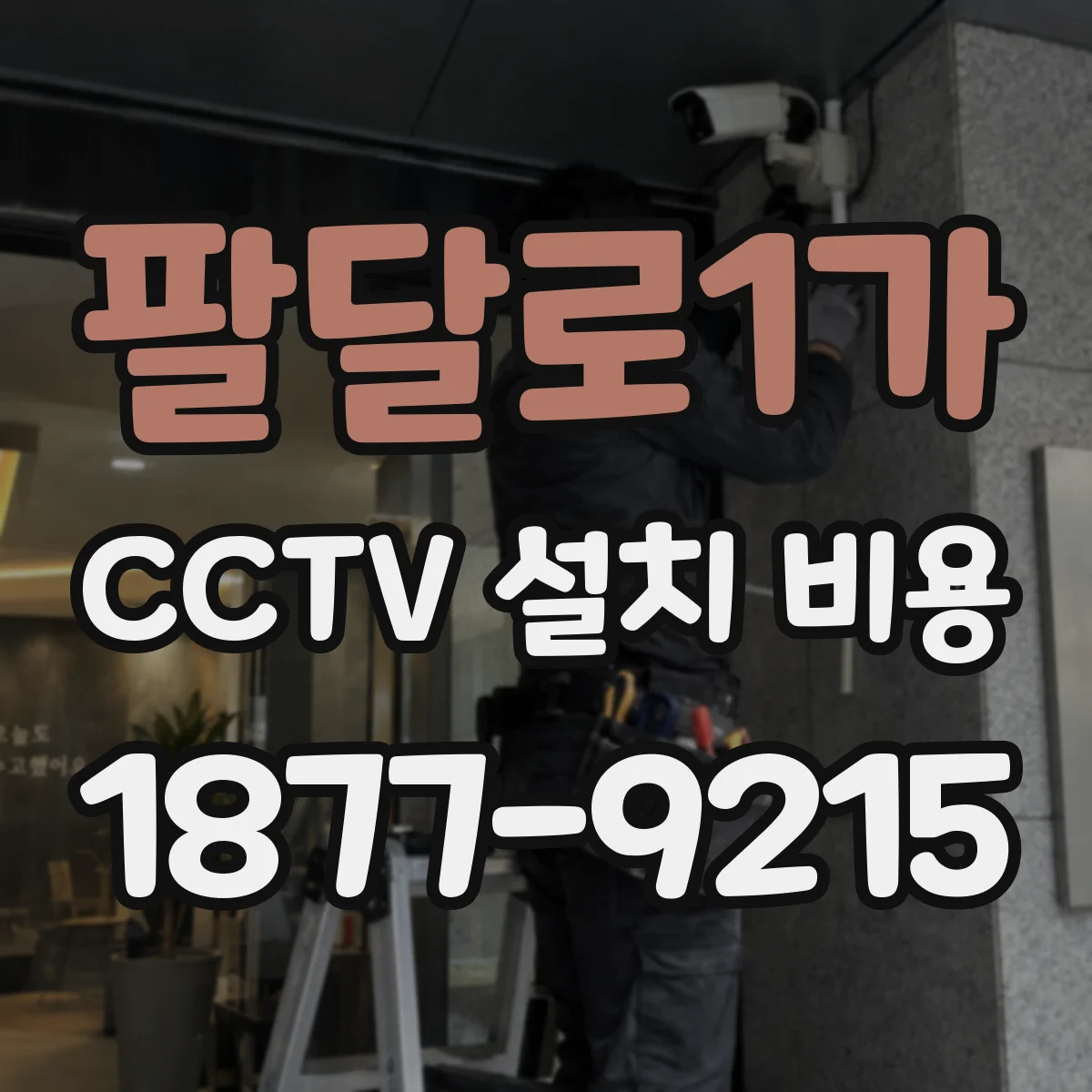 팔달로1가 CCTV 설치 비용