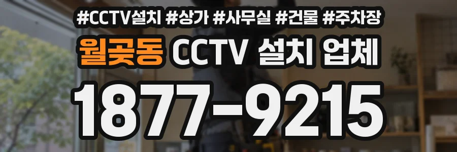 월곶동 CCTV 설치 업체