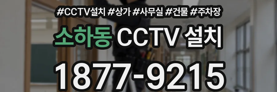 소하동 CCTV 설치
