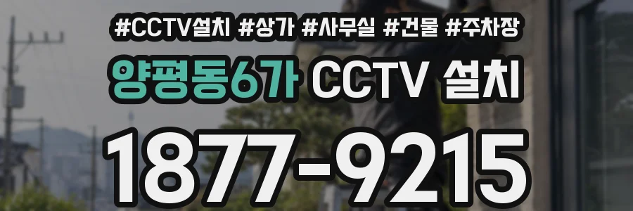 양평동6가 CCTV 설치